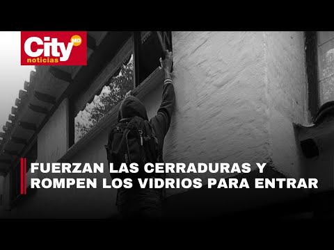 Con piedras y palos intentan ingresar los criminales a las viviendas de La Clarita | CityTv