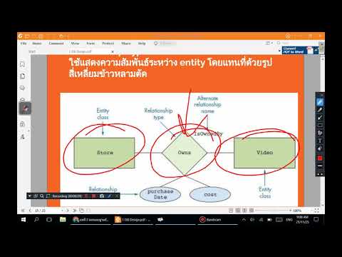 accdbEP2การออกแบบฐานข้อมูลE