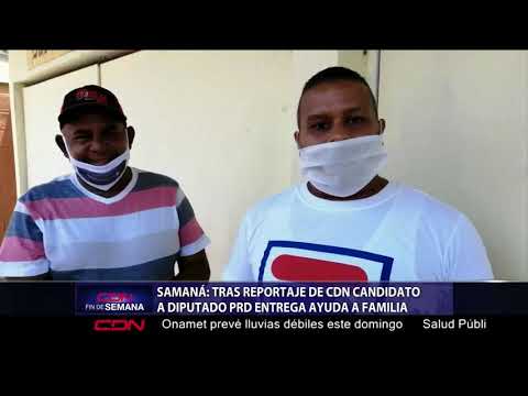 Tras reportaje de CDN, entregan raciones alimenticias a familias en Samaná