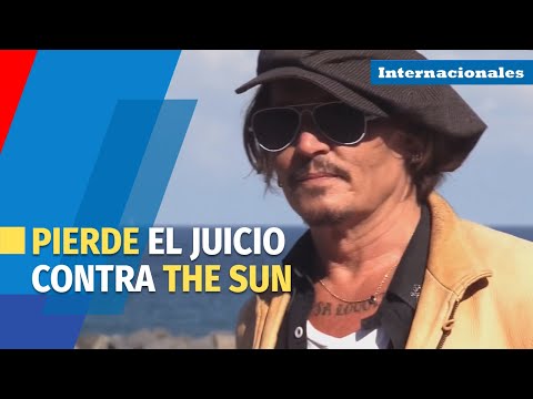 Johnny Depp pierde el juicio por libelo contra The Sun