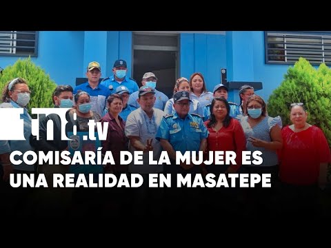 Masatepe estrena Comisaría de la Mujer, Niñez y Adolescencia - Nicaragua