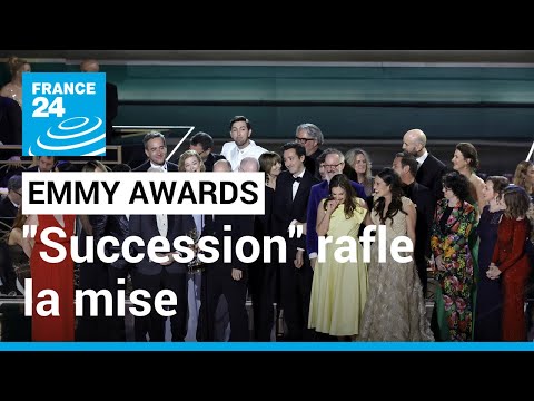 Succession et Squid Game raflent la mise aux Emmy Awards • FRANCE 24