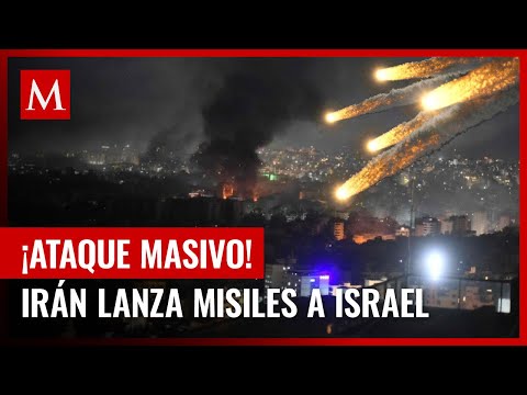 Tensión máxima: Irán lanza ataque masivo de misiles contra Israel