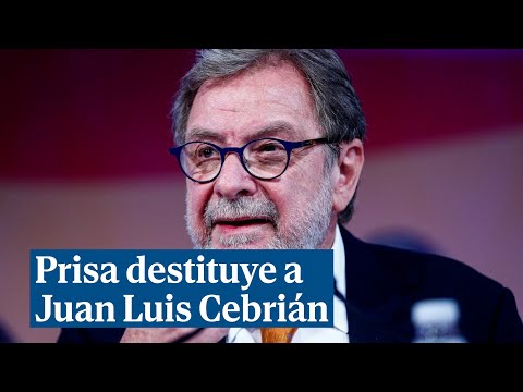 Prisa destituye a Juan Luis Cebrián como presidente de honor de El País