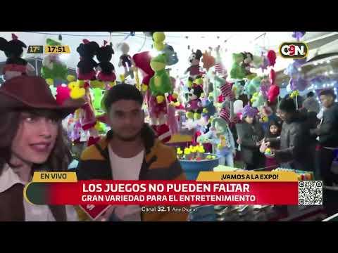 Los juegos no faltan en la Expo