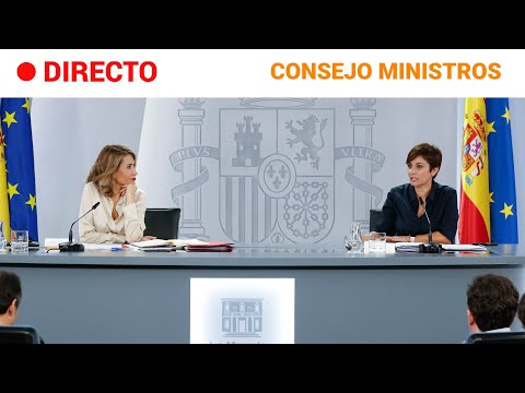CONSEJO de MINISTROS  EN DIRECTO: Rueda de prensa tras la REUNIÓN del GOBIERNO (25/10/2022) | RTVE