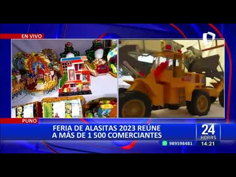 Feria de Alasitas 2023: Tradicional evento reúne a más de 1500 comerciantes en Puno