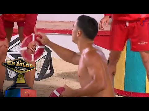 El Equipo Rojo busca la remontada en el Circuito del Circo | Exatlón EE.UU All-Stars 2024