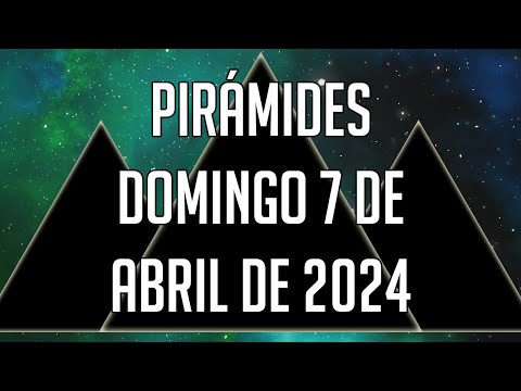 ? Pirámides para hoy Domingo 7 de Abril de 2024 - Lotería de Panamá