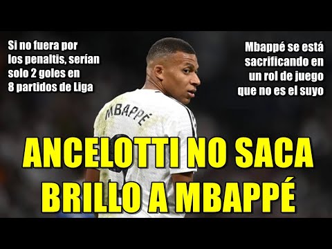 ¡MBAPPÉ SIN PENALTIS 2 GOLES EN 8 JORNADAS! | RODRYGO Y GÜLER DESPRECIADOS POR ANCELOTTI