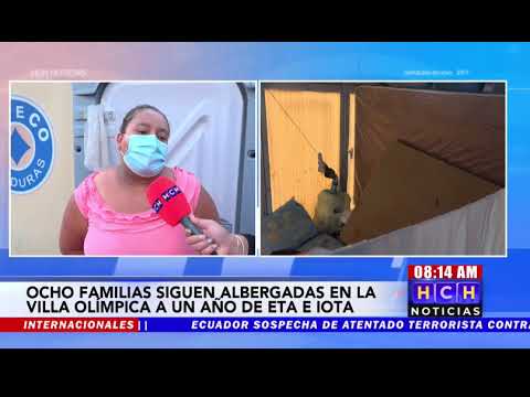 Reubicación y no desalojo, piden familias albergadas tras ETA & IOTA en la Villa Olímpica