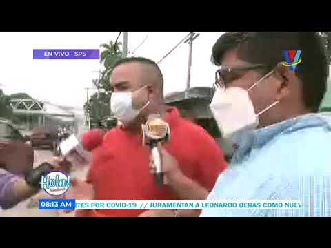Protesta en el Instituto Hondureño de Seguridad Social