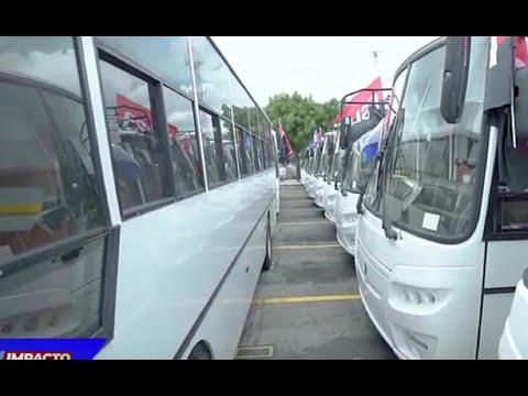 Honduras recibirá flota de autobuses rusos