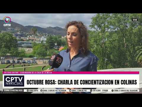 Octubre rosa: charla de concientizacion en Colinas