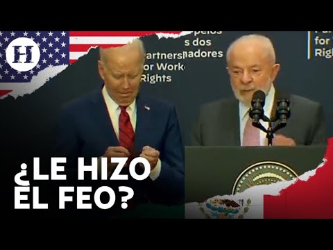 ¿Ignoró a Lula Da Silva? Extraño comportamiento de Joe Biden, hace dudar de su estado de salud