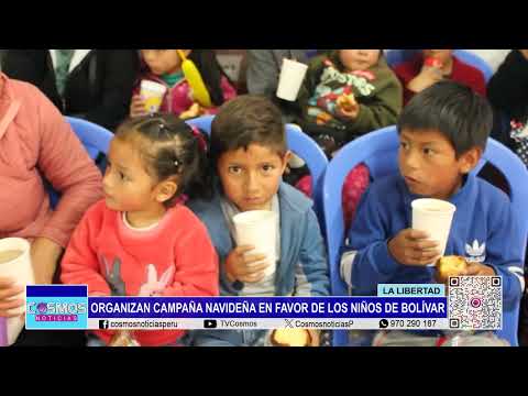 La Libertad: organizan campaña navideña en favor de los niños de Bolívar