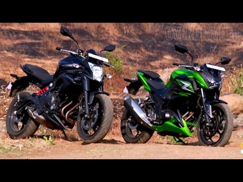2015 Kawasaki Z250 and ER-6n - First Ride Review (India)