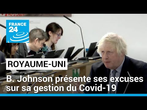 Gestion du Covid-19 : Boris Johnson présente ses excuses • FRANCE 24