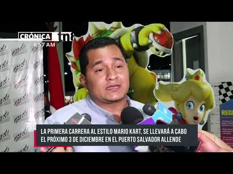 Primera carrera «Mario Kart 2021» se llevará el 3 de diciembre en Managua - Nicaragua