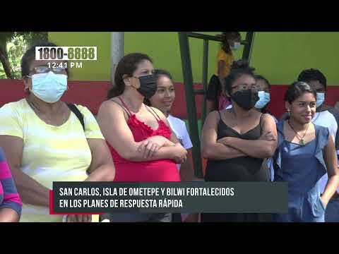 Con éxito se llevó a cabo el Cuarto Ejercicio Multiamenazas en Río San Juan - Nicaragua