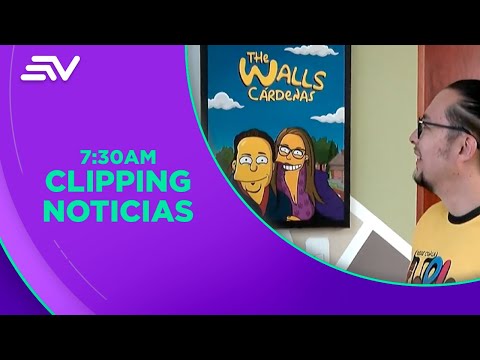En Quito, un diseñador gráfico convierte en caricaturas a sus clientes | Televistazo en la Comunidad
