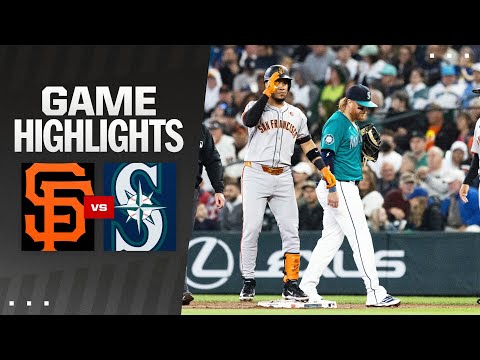 Giants vs. Mariners Game Highlights (8/24/24) | MLB Highlights