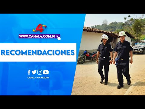 Bomberos Unidos de Nicaragua brindan recomendaciones de seguridad en Macuelizo