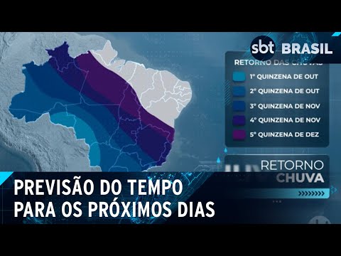 Veja a previsão do tempo para os próximos dias | SBT Brasil (21/09/24)