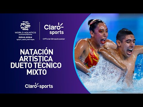 Natación artística dueto técnico mixto | Doha 2024 | 4 de febrero | Highlights