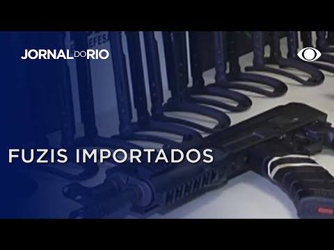 90% das armas apreendidas no Rio são importadas