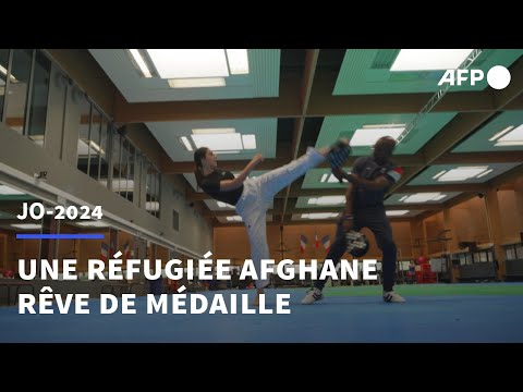 JO-2024: Marzieh Hamidi, la réfugiée qui rêve de participer aux Jeux | AFP