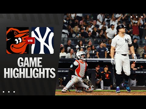 Orioles vs. Yankees  Game Highlights (9/26/25) | MLB Highlights