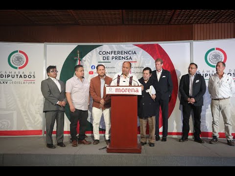 EN VIVO / Conferencia de prensa del Dip. Manuel Alejandro Robles Gómez (MORENA)