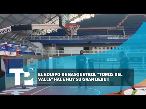 El equipo de Básquetbol Toros del Valle hace hoy su gran debut |29.04.2024| TP Noticias