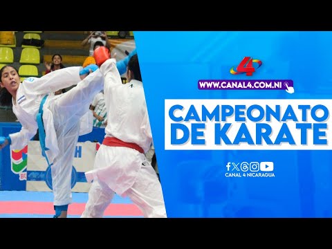 Campeonato de Karate de los Juegos Juveniles Managua 2023