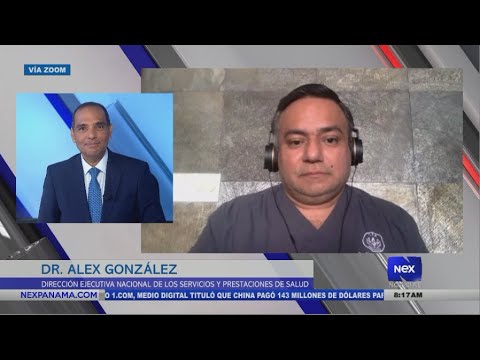 Entrevista al Dr. Alex González, sobre el suministro de medicamentos