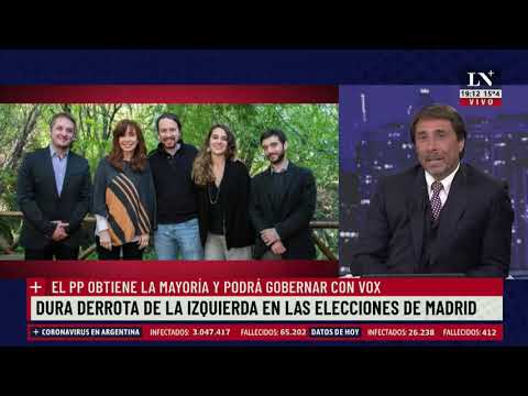 Madrid. Pablo Iglesias deja la política tras una dura derrota electoral