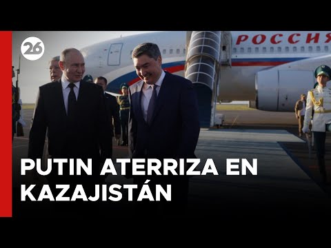 ASIA | Putin aterrizó en Kazajistán