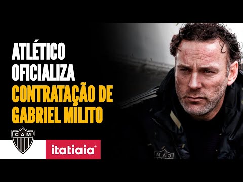 ATLÉTICO OFICIALIZA CONTRATAÇÃO DE TÉCNICO GABRIEL MILITO