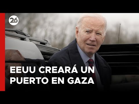 Biden anunciará la creación de un puerto en Gaza para falicitar ayuda humanitaria | #26Global