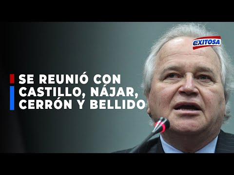 ??Francisco Eguiguren confirma que estuvo en reunión con Pedro Castillo, Cerrón, Bellido y Nájar