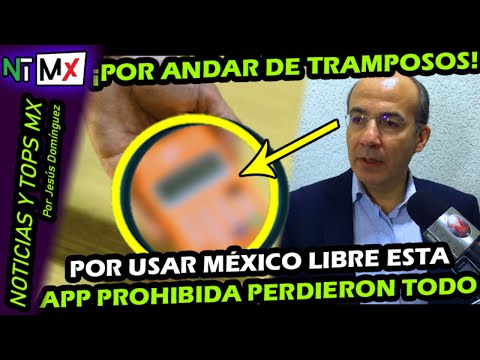 SALIO EL PEINE ¡ POR USAR ESTA APP MEXICO LIBRE LO PERDIO TODO ! TRAMPOSOS