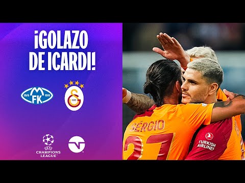 ¡MAURO ICARDI HIZO UN GOLAZO! | MOLDE 1-2 GALATASARAY | IDA PLAY-OFF UEFA CHAMPIONS LEAGUE