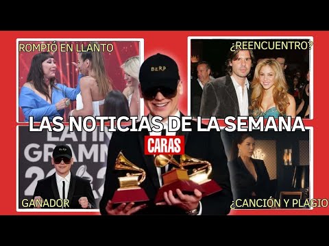 Bzrp en los Latin Grammy, Shakira en juicio, Moria emocionada y la canción de Wanda