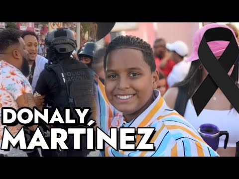 Donaly Martínez otra víctima de la Policía Nacional