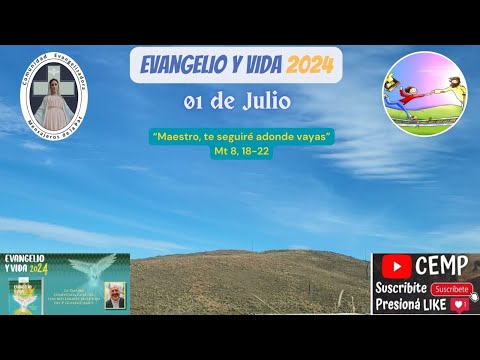 Reflexión Evangelio, Lunes 01 de Julio del 2024, P. Carlos Gastón Kitegroski CEMP