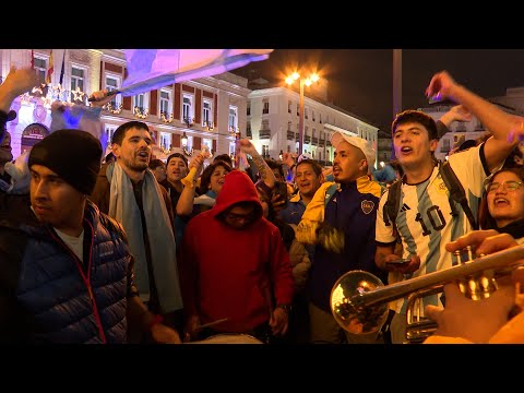 Argentinos se preparan para la final del Mundial de Qatar