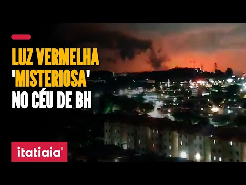 MORADORES DE BELO HORIZONTE REGISTRAM LUZ VERMELHA 'MISTERIOSA' NO CÉU