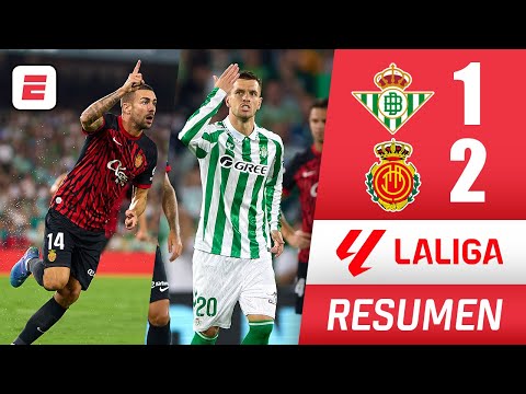 MALLORCA le dio vuelta al REAL BETIS y sacó gran triunfo por 2-1 en el Benito Villamarín | La Liga