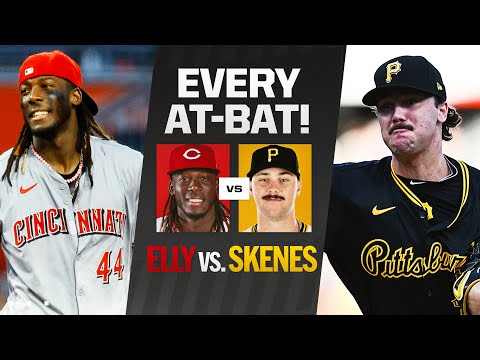 Elly De La Cruz and Paul Skenes had 3 INCREDIBLE battles tonight! ⚡️ (Every pitch from every at-bat)